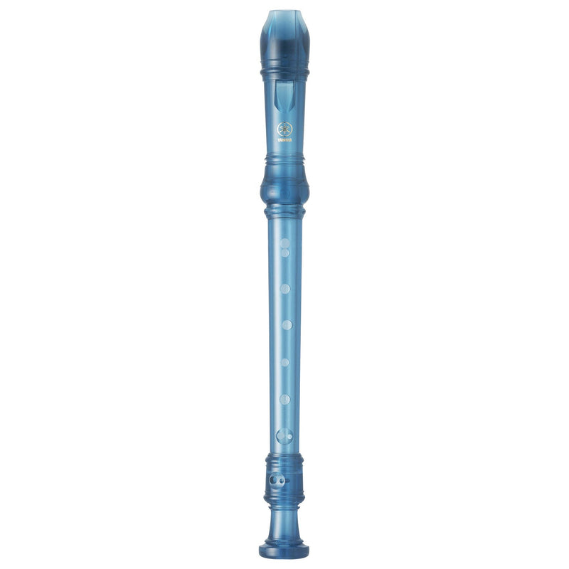 Yamaha Yrs20B Descant Recorder - Transparent Blue