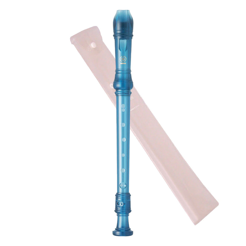 Yamaha Yrs20B Descant Recorder - Transparent Blue