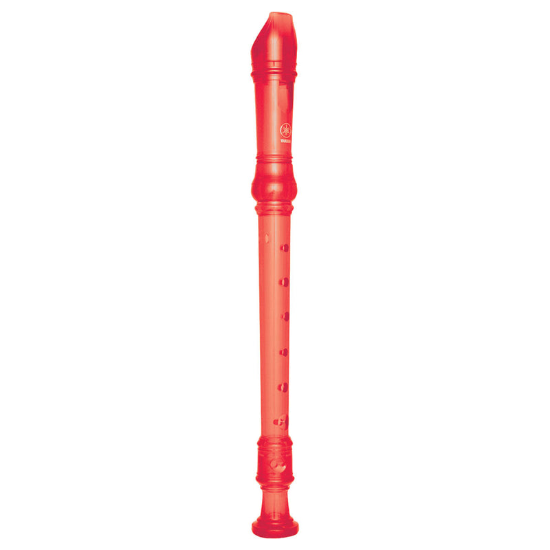 Yamaha Yrs20B Descant Recorder - Transparent Red