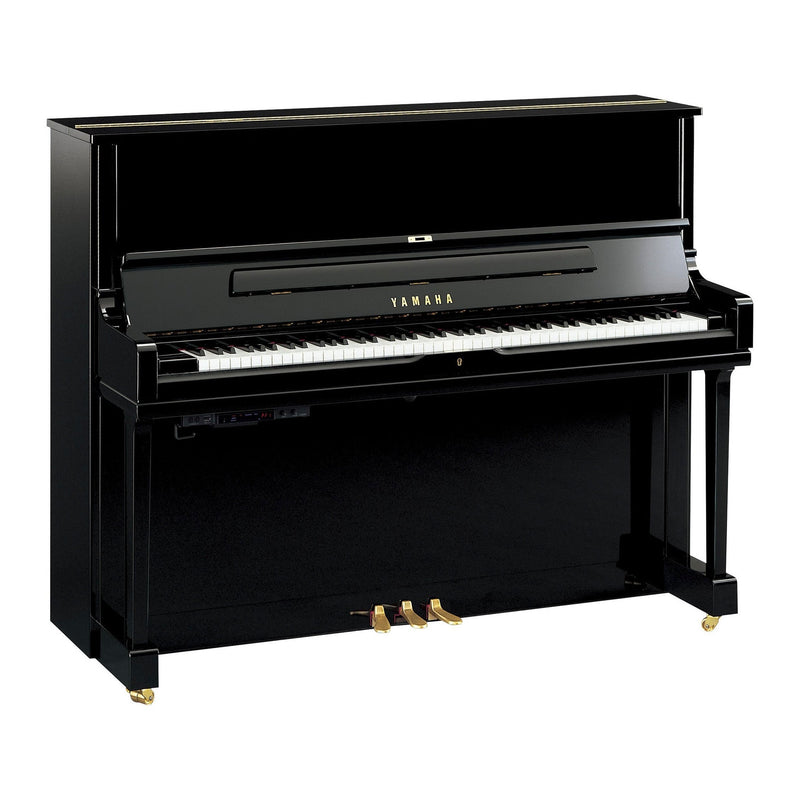 Yamaha YUS1 TA3 TransAcoustic upright piano - polished ebony