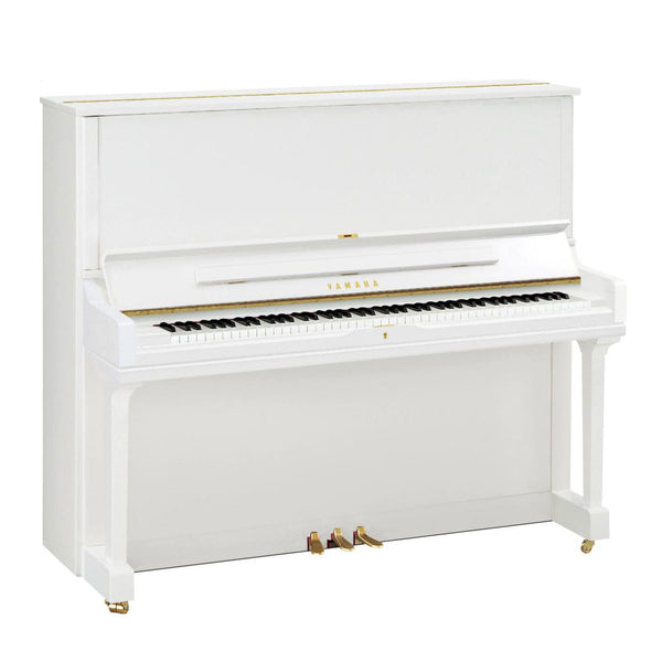 Yamaha YUS3 upright piano - Polished White