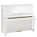 Yamaha YUS5 upright piano - Polished White