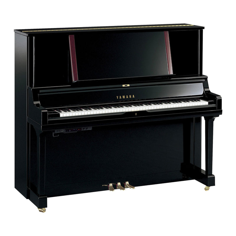 Yamaha YUS5 TA3 TransAcoustic upright piano - polished ebony