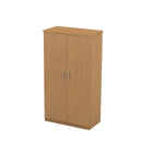 SIRIUS, DOUBLE DOOR CUPBOARD, 2062mm height, Stone Oak