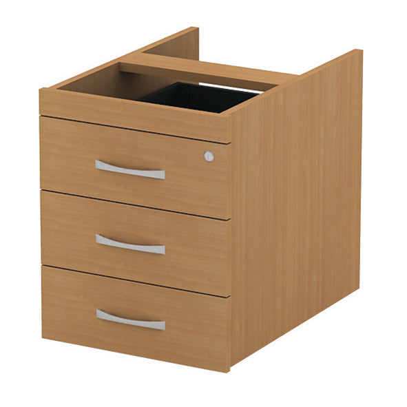 DRAWER UNITS, FIXED, 3 Personal Drawers, Stone Oak