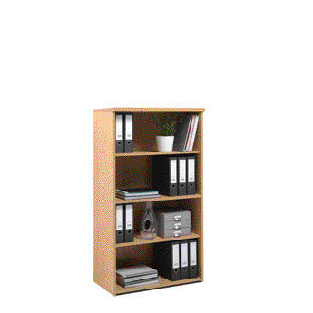 Bookcase 1440H +3 Shlvs Grey