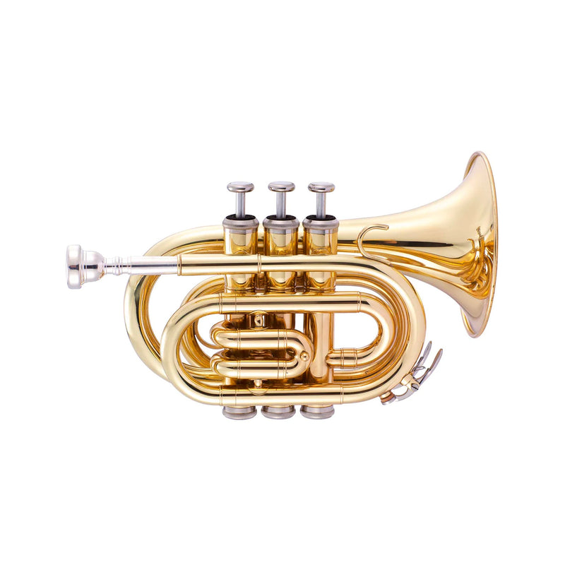 John Packer JP159 Bb pocket trumpet outfit - Lacquer