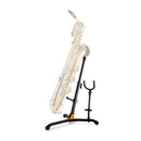 Hercules Ds536B Baritone Saxophone Stand With Alto/Tenor Saxophone Peg