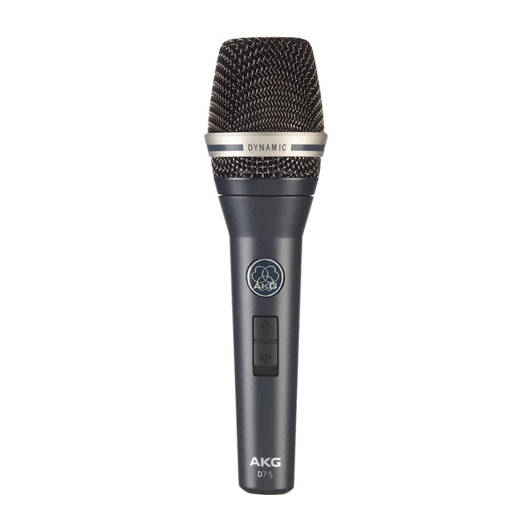 AKG D7S dynamic vocal microphone with on/off switch