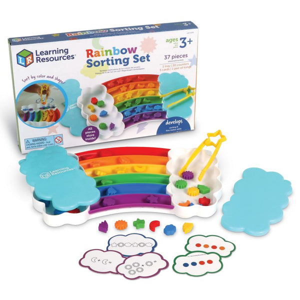 Rainbow Sorting Tray (Single)