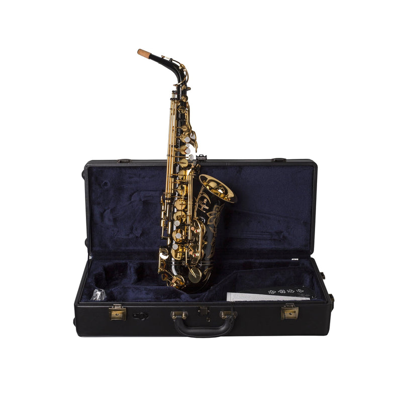 Yamaha YAS82Z professional Eb alto saxophone outfit - Black lacquer
