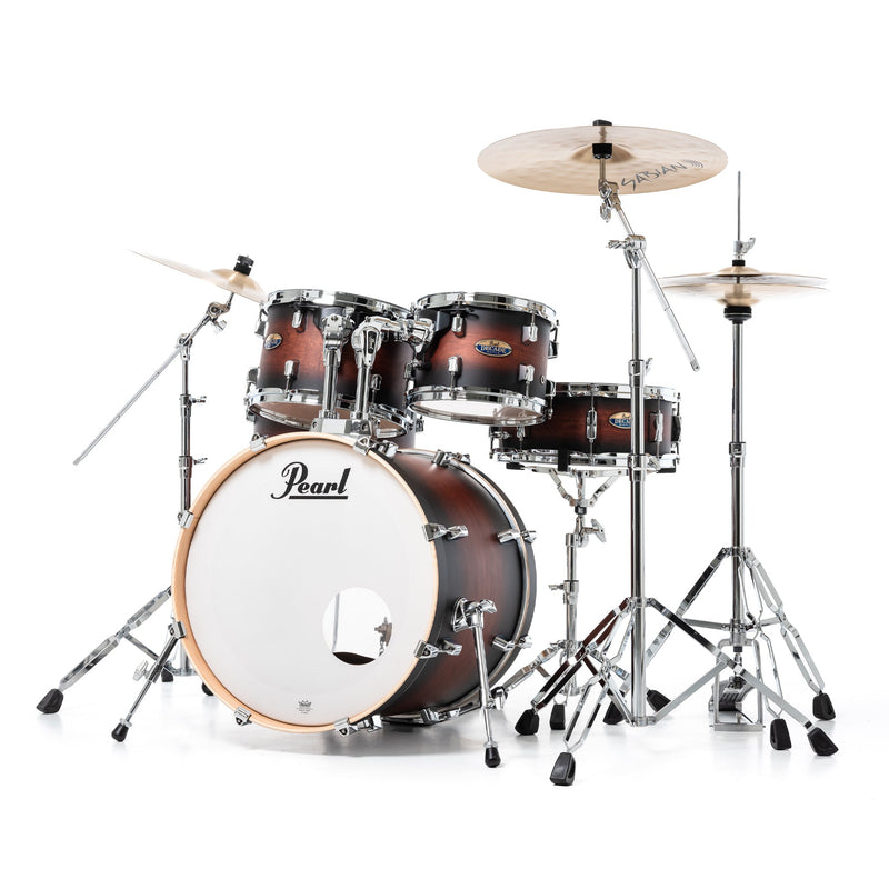 Pearl Decade fusion drum kit - Brown burst