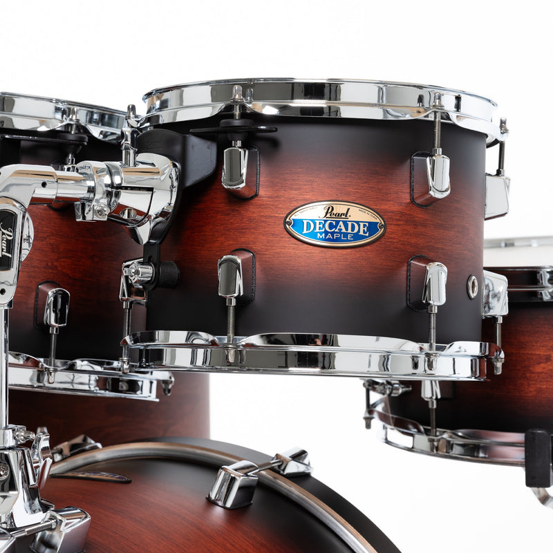 Pearl Decade fusion drum kit - Brown burst