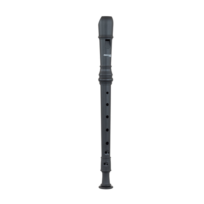 Percussion Plus Descant Recorder - Matt Black