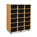 Monarch deep tray storage unit - 18 trays (3 x 6)