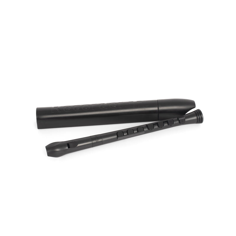 Nuvo N320 Descant Recorder+ - Black With Black Trim