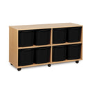 Monarch jumbo tray storage unit Storage unit - 8 trays (4 x 2)
