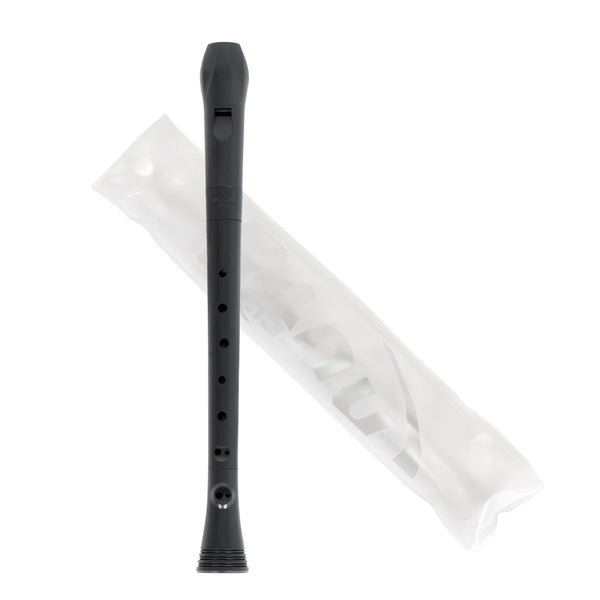 Nuvo Descant Recorder - Black With Black Trim