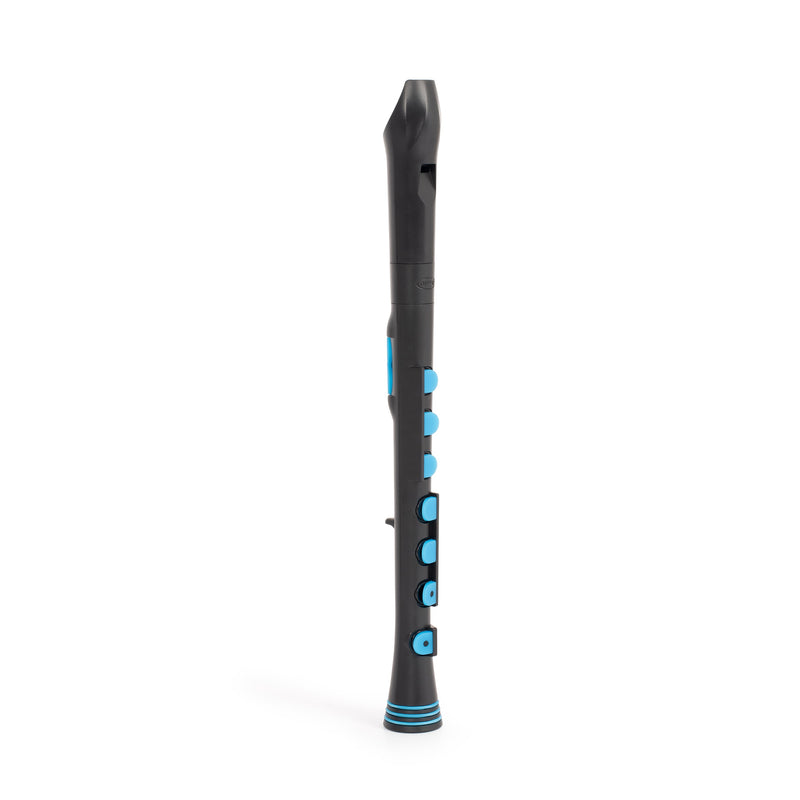 Nuvo N320 Descant Recorder+ - Black With Blue Trim