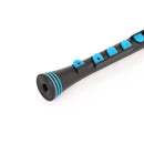 Nuvo N320 Descant Recorder+ - Black With Blue Trim