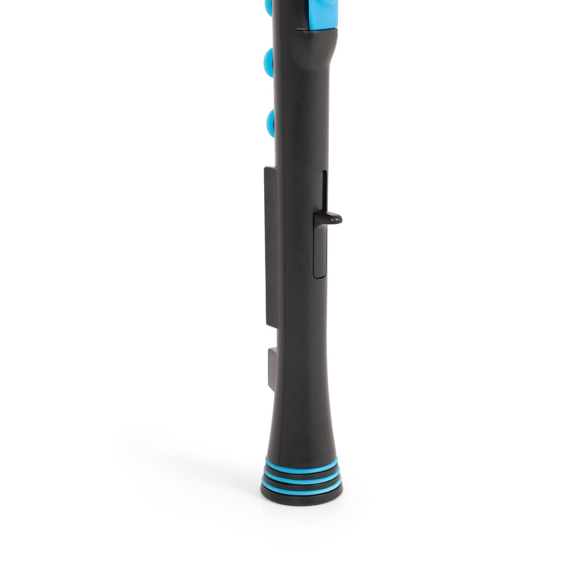 Nuvo N320 Descant Recorder+ - Black With Blue Trim