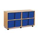 Monarch jumbo tray storage unit Storage unit - 8 trays (4 x 2)