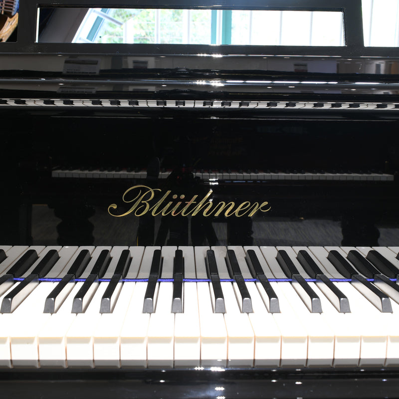 Restored Bluthner Style 7 'Jubilee' grand piano in polished ebony
