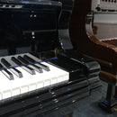 Restored Bluthner Style 7 'Jubilee' grand piano in polished ebony