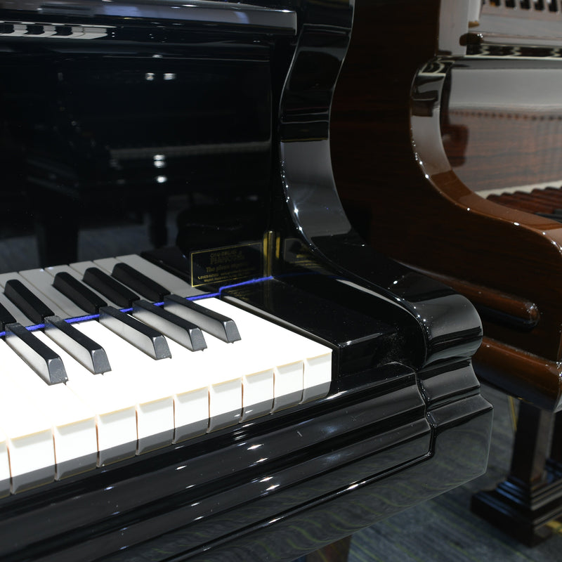 Restored Bluthner Style 7 'Jubilee' grand piano in polished ebony