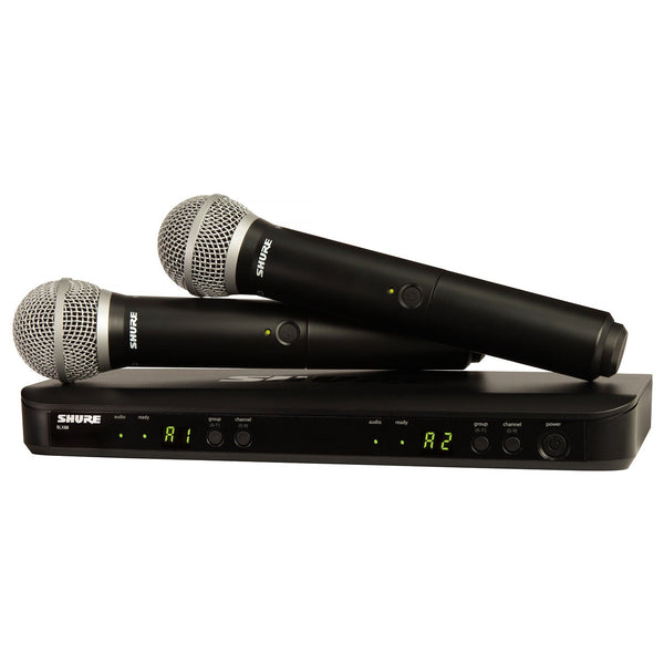 Shure Wireless Dual Handheld System With 2 Microphones
