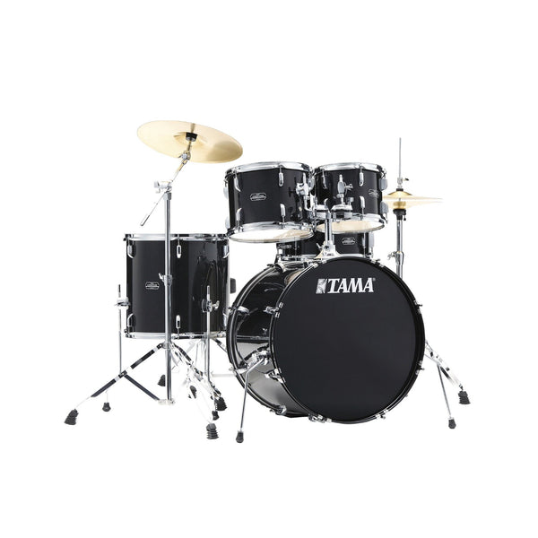 Tama Stagestar ST50H5Z and Zildjian Planet Z drum kit bundle - Black Night Sparkle