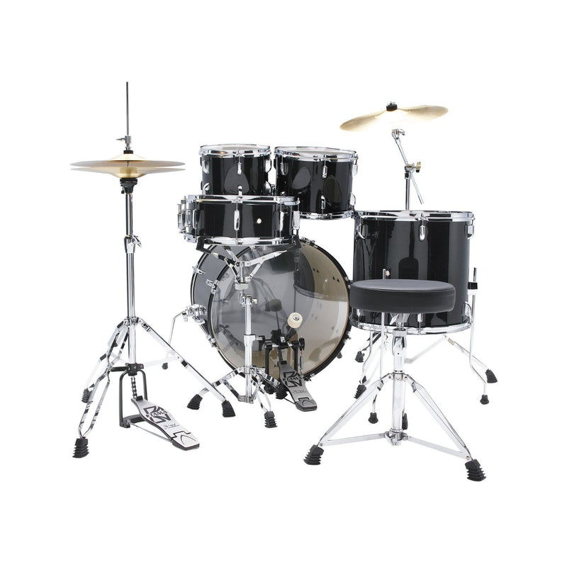 Tama Stagestar ST50H5Z and Zildjian Planet Z drum kit bundle - Black Night Sparkle