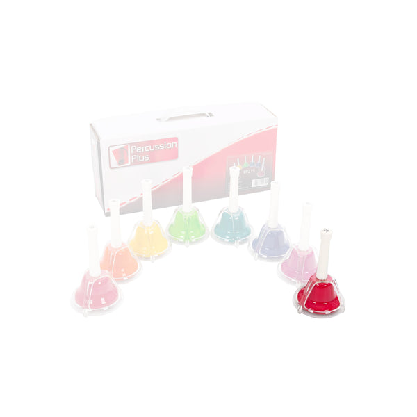 Percussion Plus PP275 combi hand bell individual note - C76 (high) red