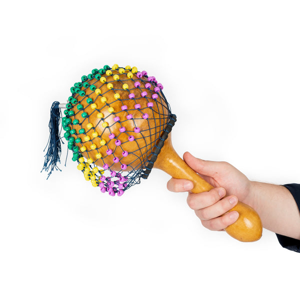 Percussion Plus Honestly Made large gourd cabasa