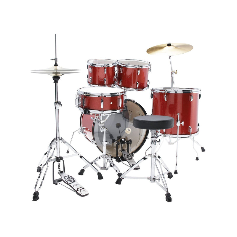 Tama Stagestar ST52H5Z and Zildjian Planet Z drum kit bundle - Candy Red Sparkle