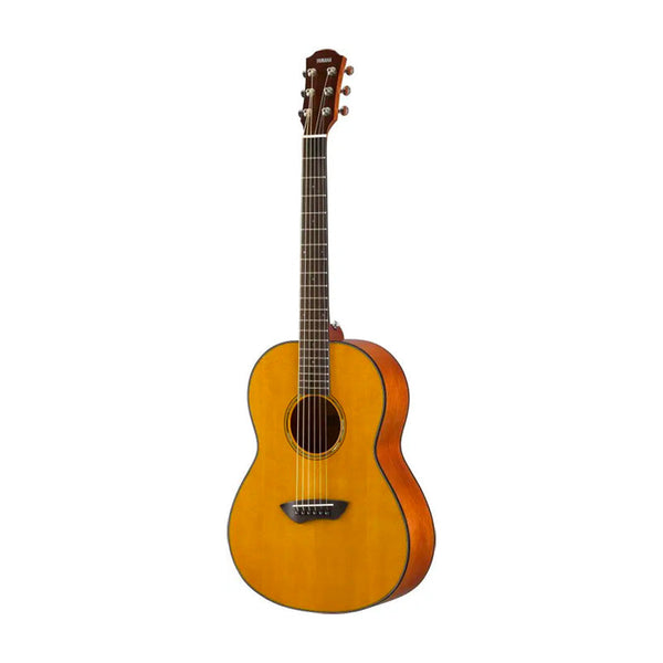 Yamaha CSF1M compact folk parlor electro-acoustic guitar in matte - Vintage natural