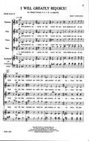 Nystedt - I Will Greatly Rejoice