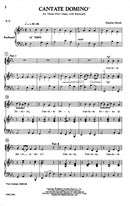 Sleeth - Cantate Domino - 3 part