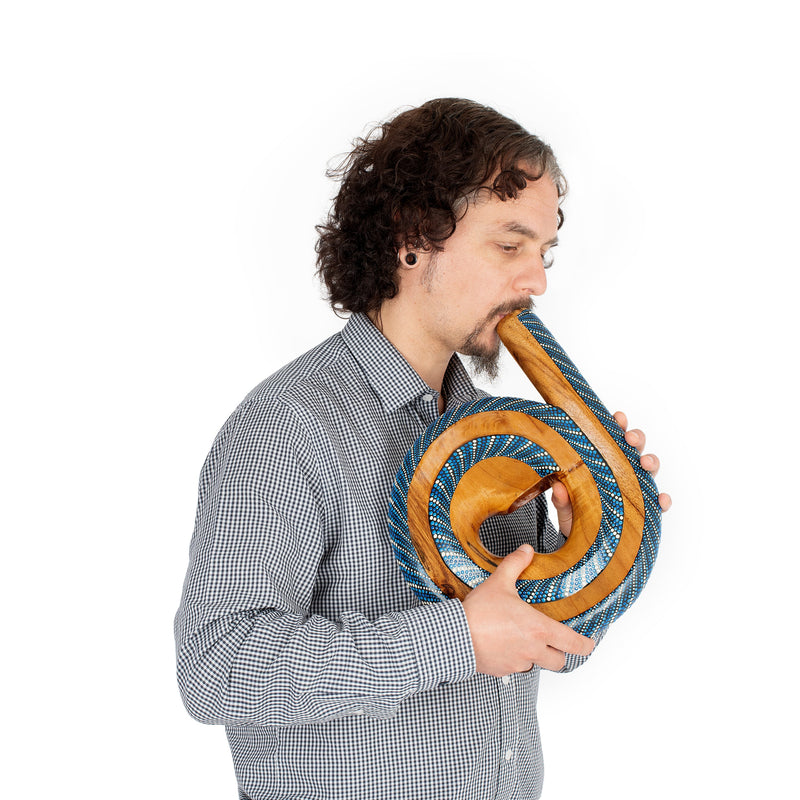 Percussion Plus Honestly Made spiral didgeridoo