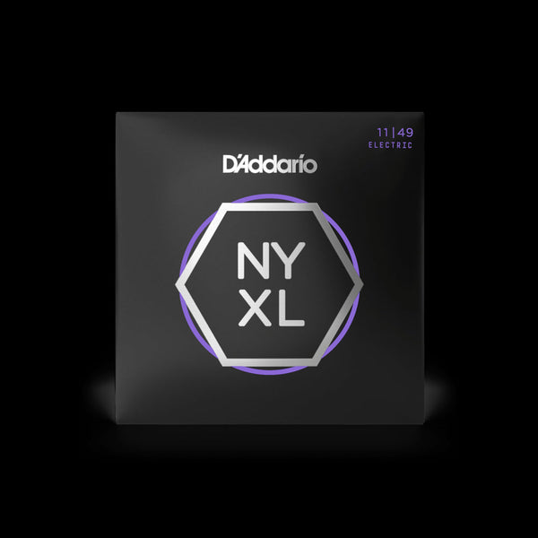 D'addario NYXL medium nickel wound electric guitar strings 11-49