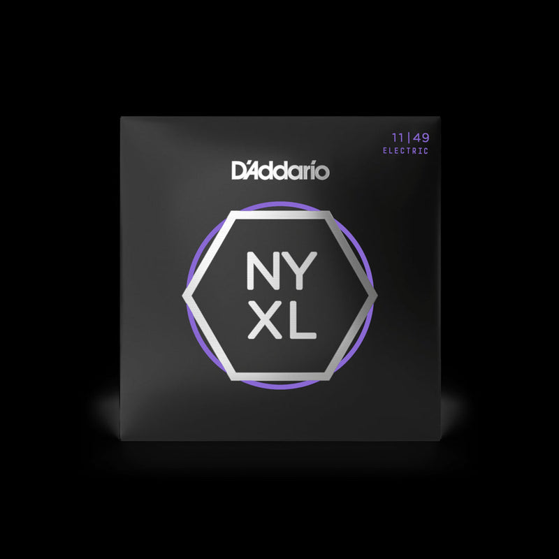 D'addario NYXL medium nickel wound electric guitar strings 11-49