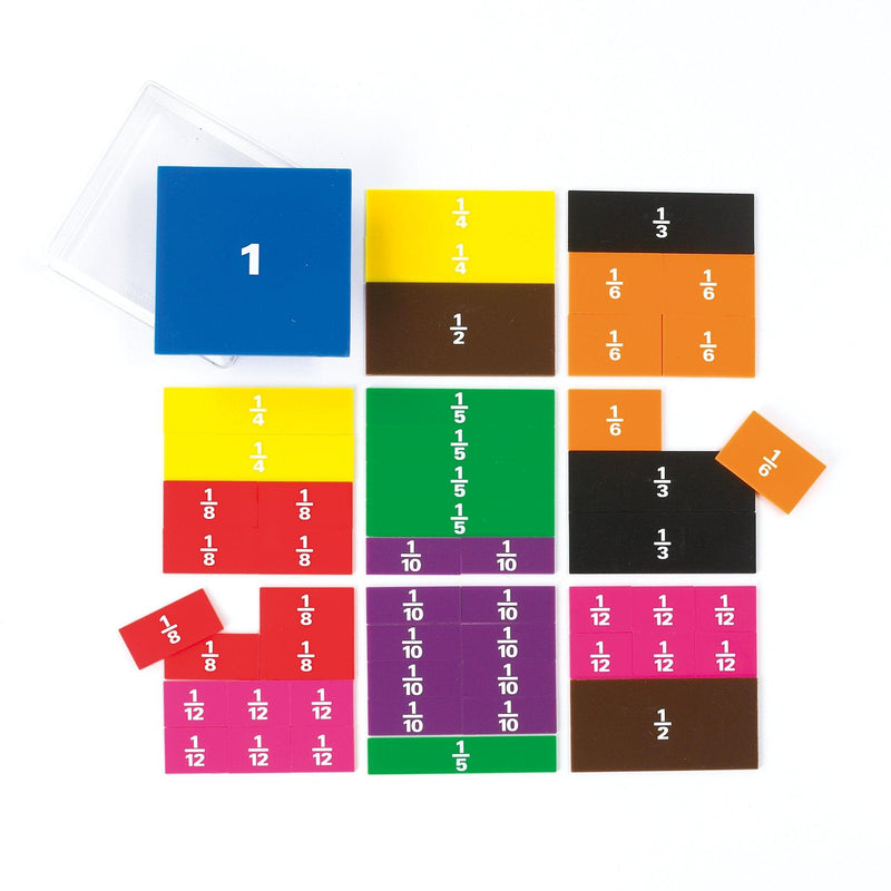 Printed Fraction Squares PK51