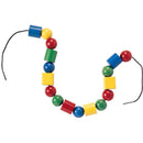 Giant Wooden Lacing Beads PK24