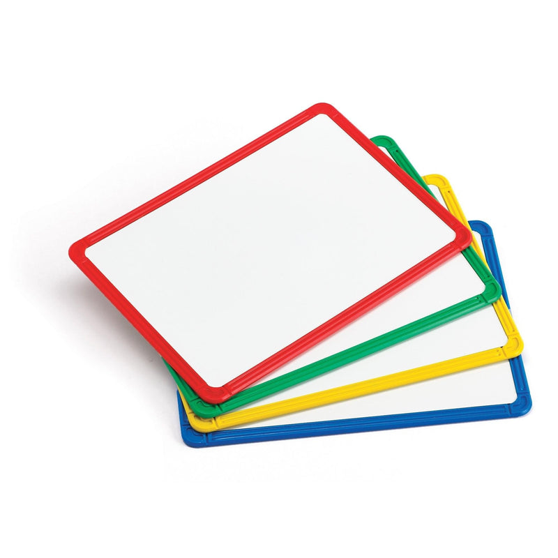 Magnetic Plastic Framed Whiteboards PK4