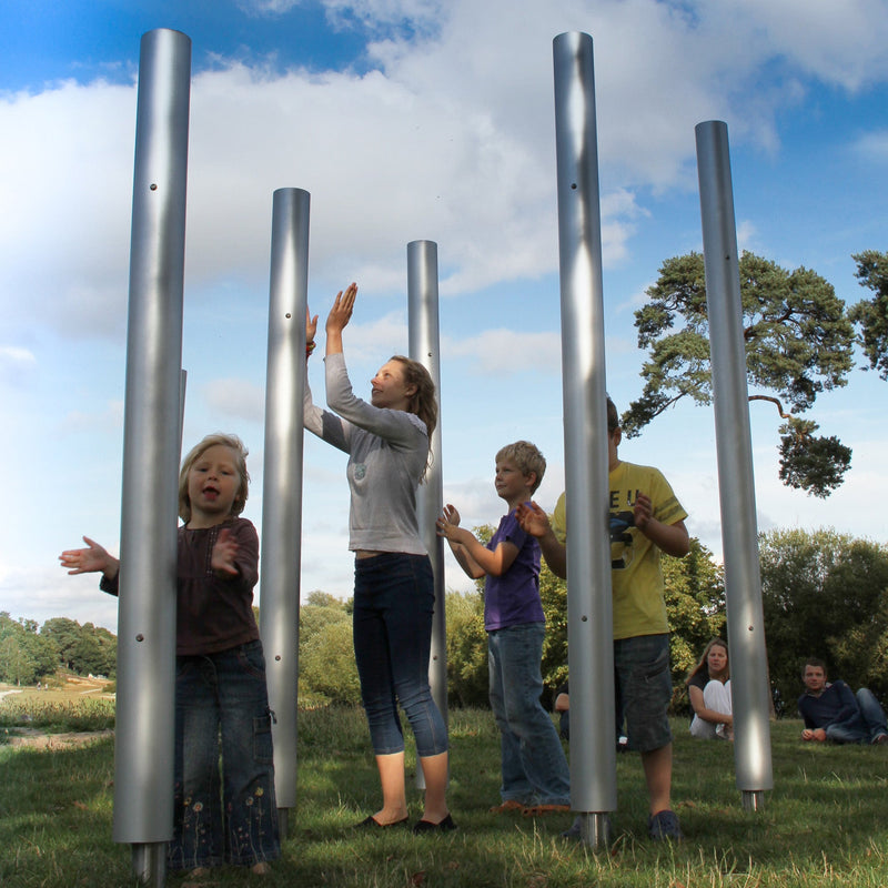 Percussion Play emperor chimes set of 6 - Ground install