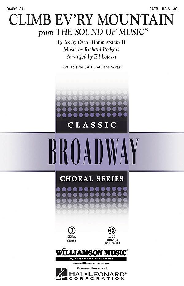 Climb Ev'ry Mountain - SATB