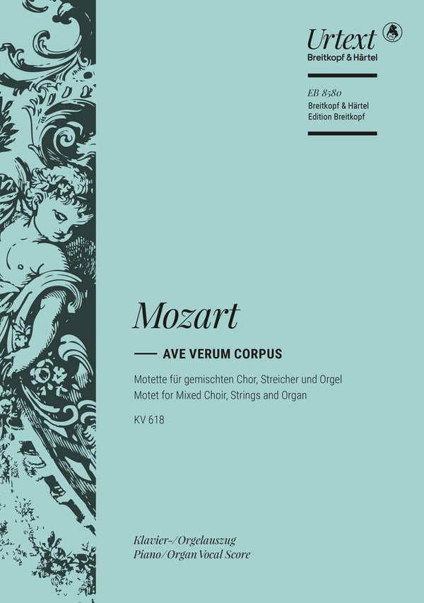 Mozart Ave verum Corpus K 618 - vocal score