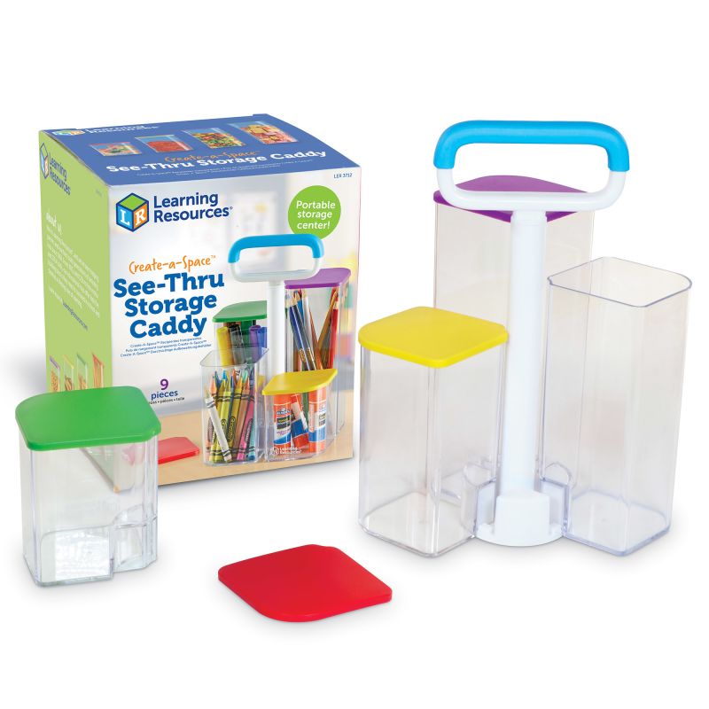 Create-A-Space™ See-Thru Storage Caddy