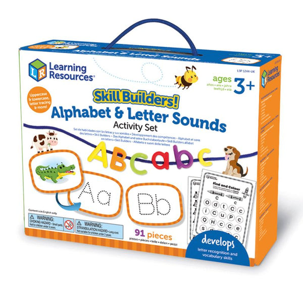 Skill Builders! Alphabet & Letter Sounds Activity Set