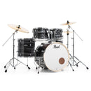 Pearl Export EXX725 rock drum kit - Graphite silver twist